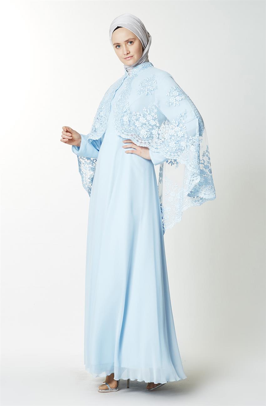 فستان سهرة فستان-فاتح أزرق ar-2183-15