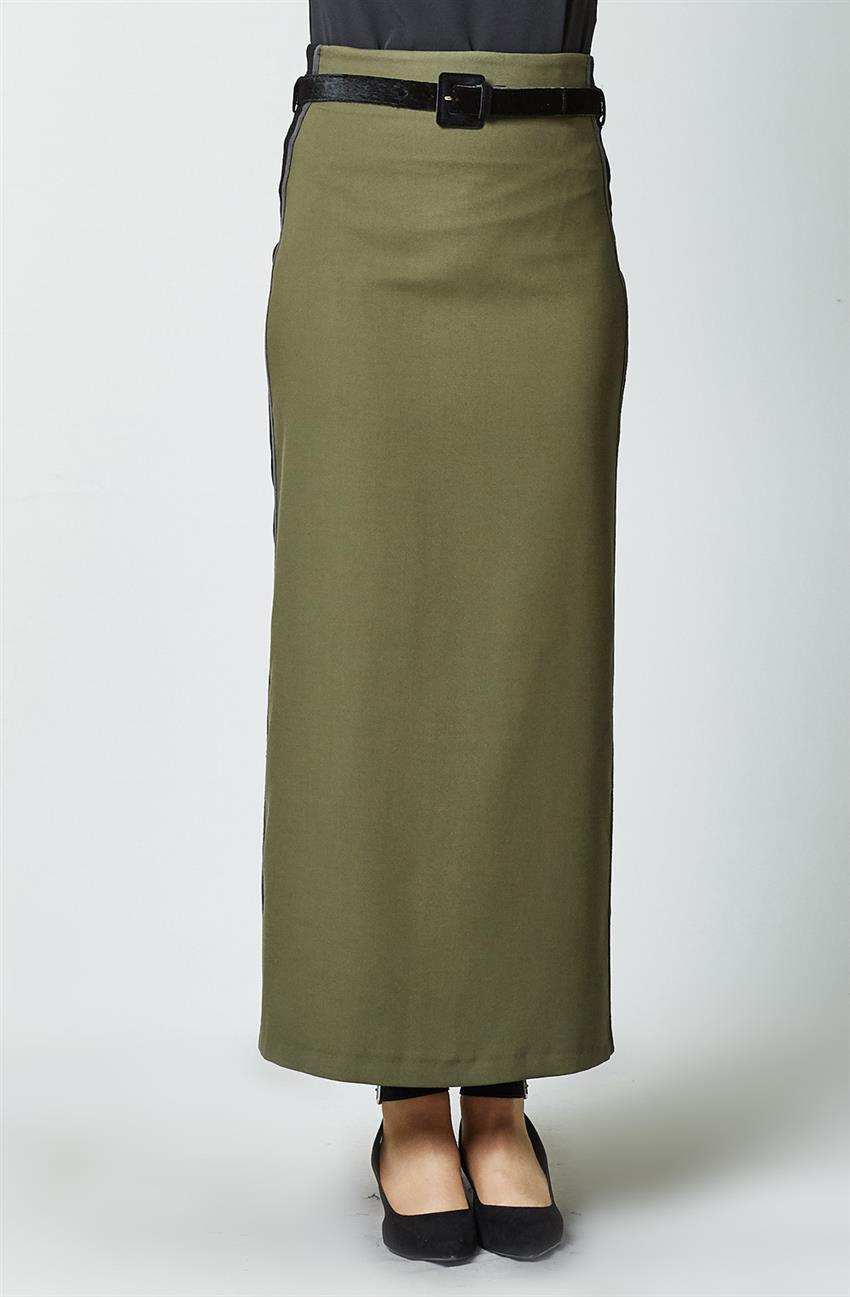 Skirt-Khaki KA-A7-12099-21