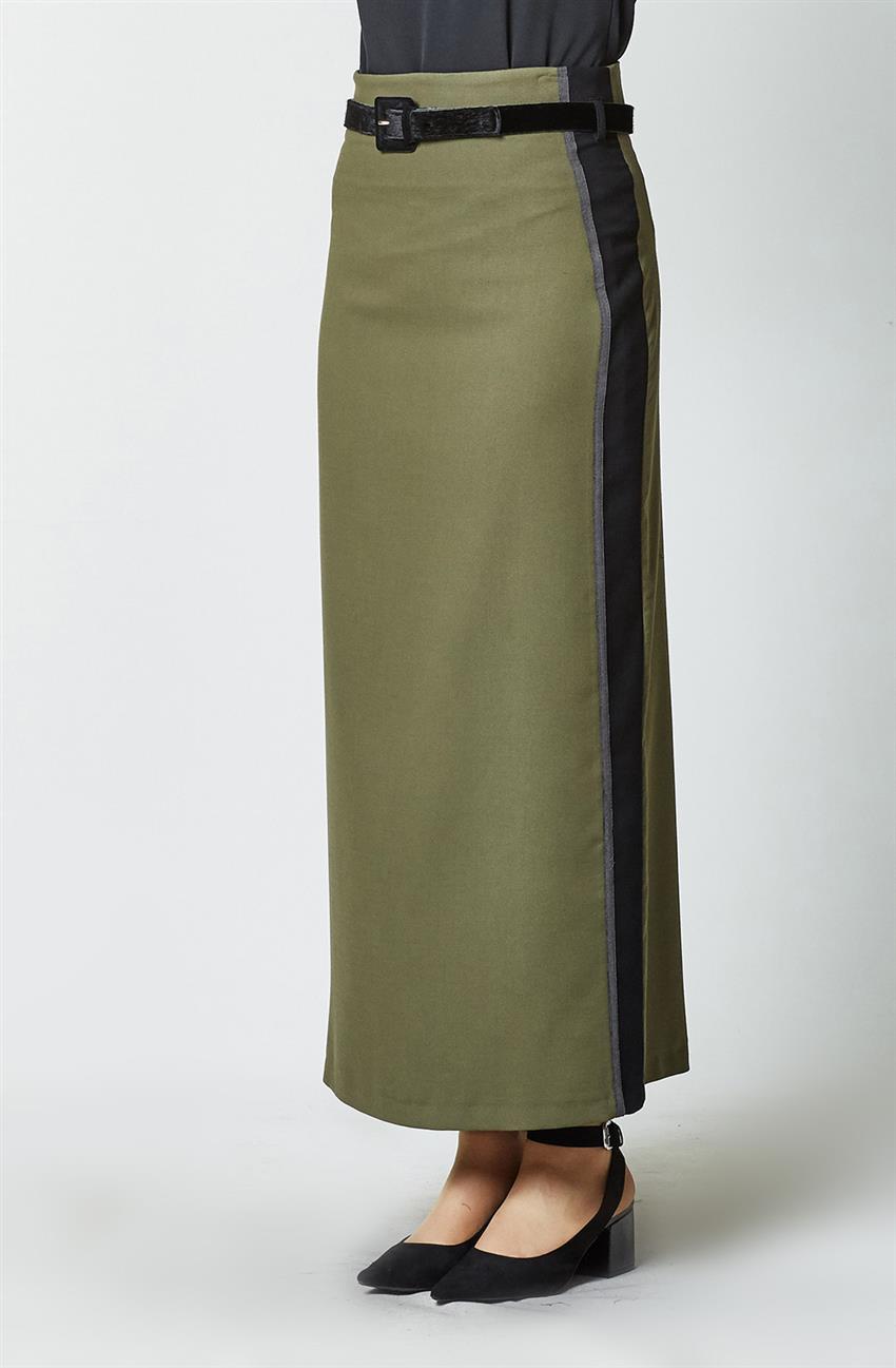 Skirt-Khaki KA-A7-12099-21