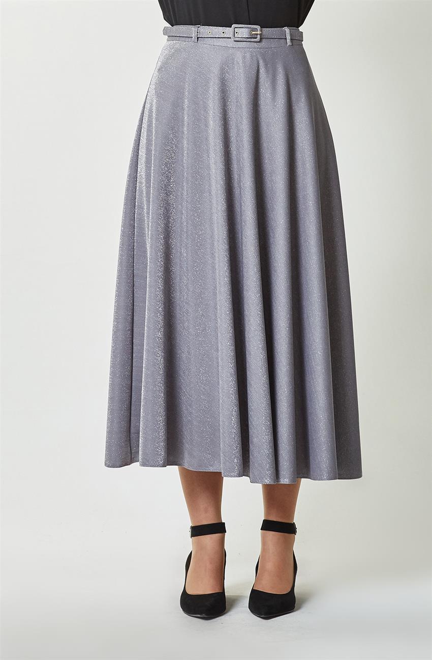 Skirt-Gray MS848-04