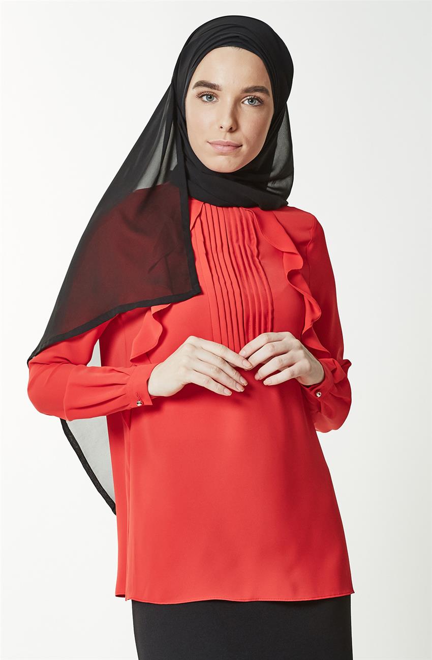 Blouse-Red 8Y3406-34