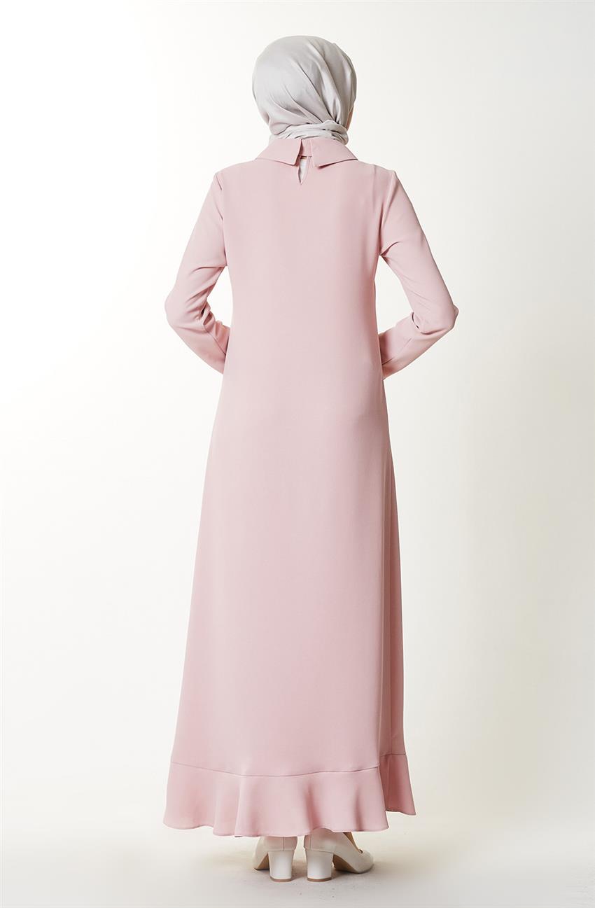 لون البودرة-فستان MR2737-41