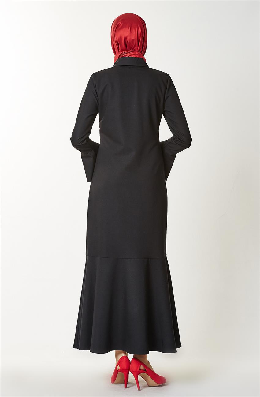 Siyah Elbise 5092-01