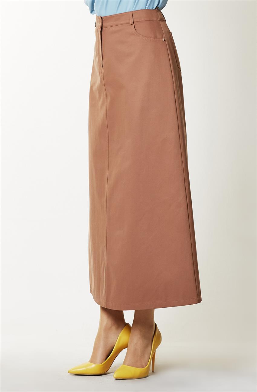 Skirt-cinnamon 7Y1325-57