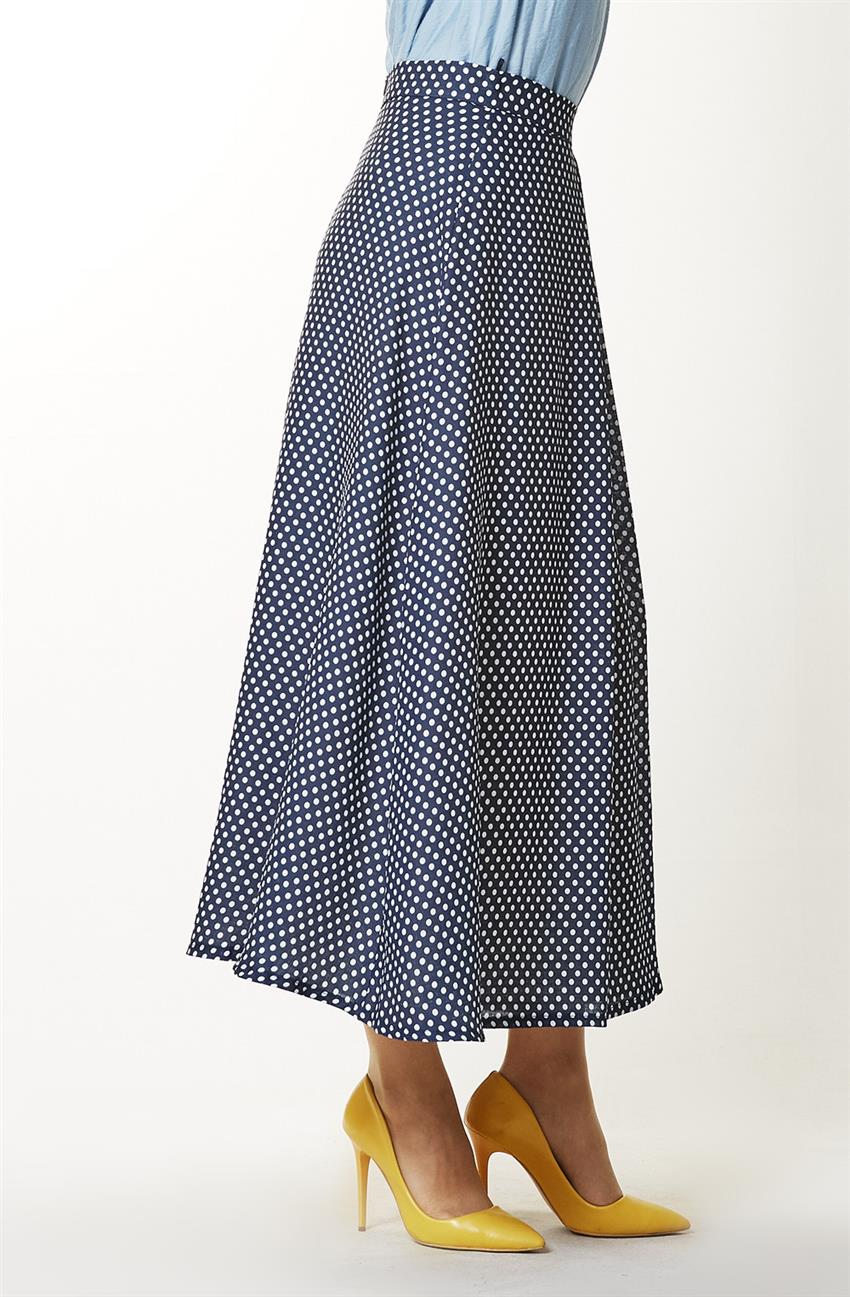 Skirt-Navy Blue 7Y1362-17