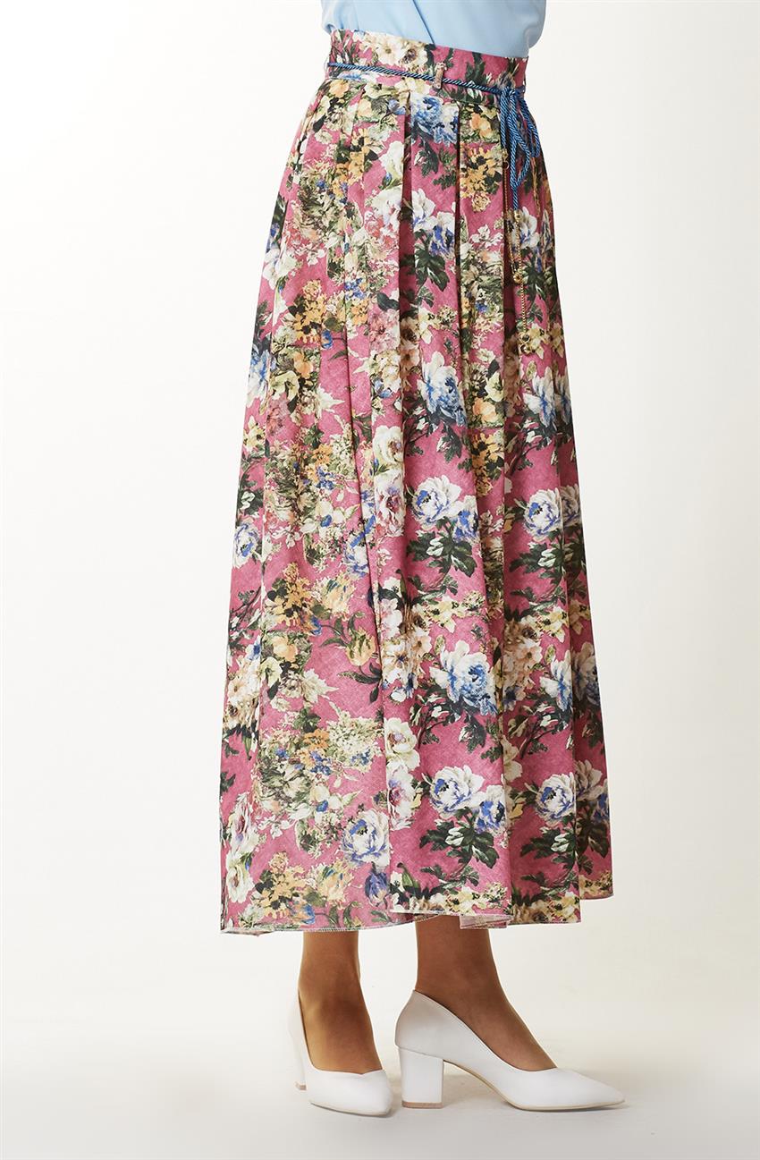 Skirt-Fuchsia 4668-2-43