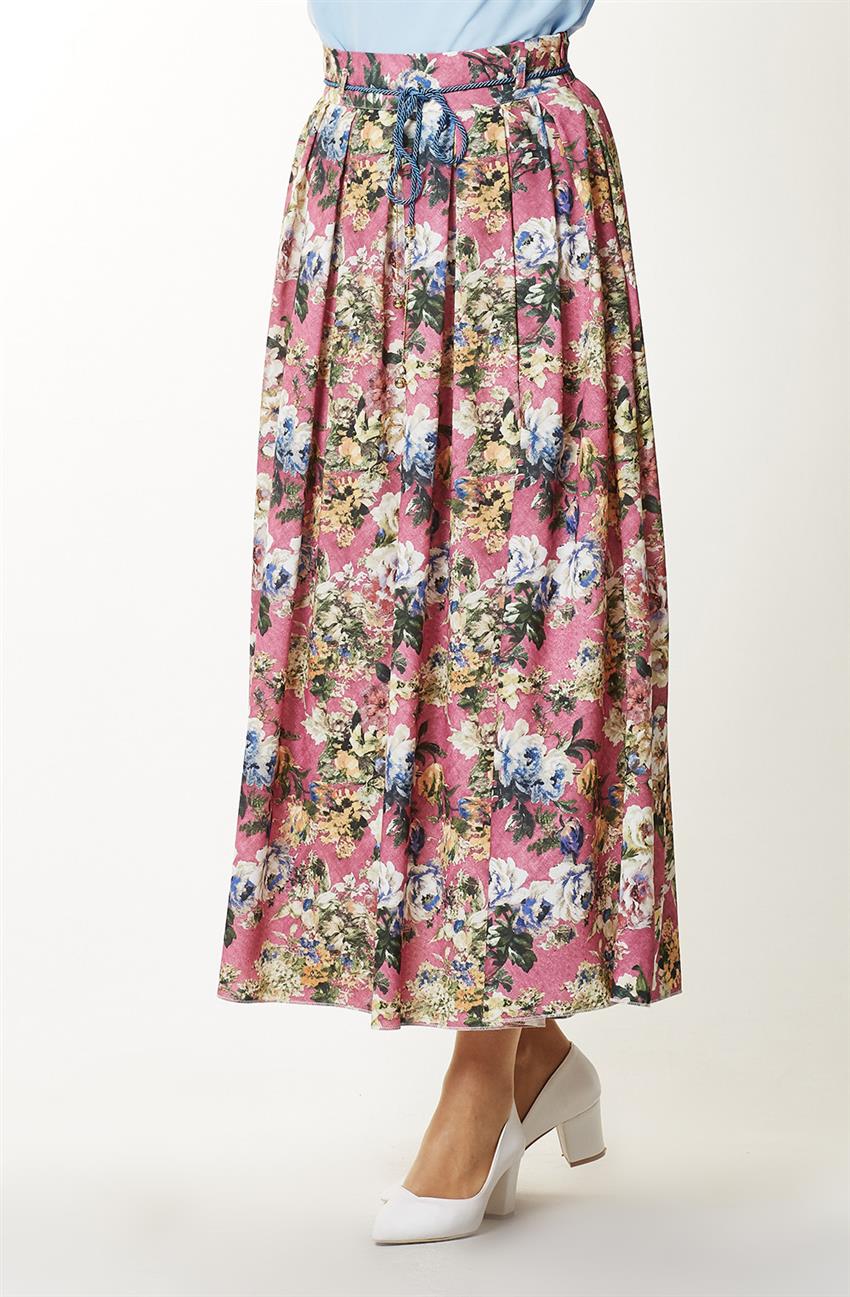 Skirt-Fuchsia 4668-2-43