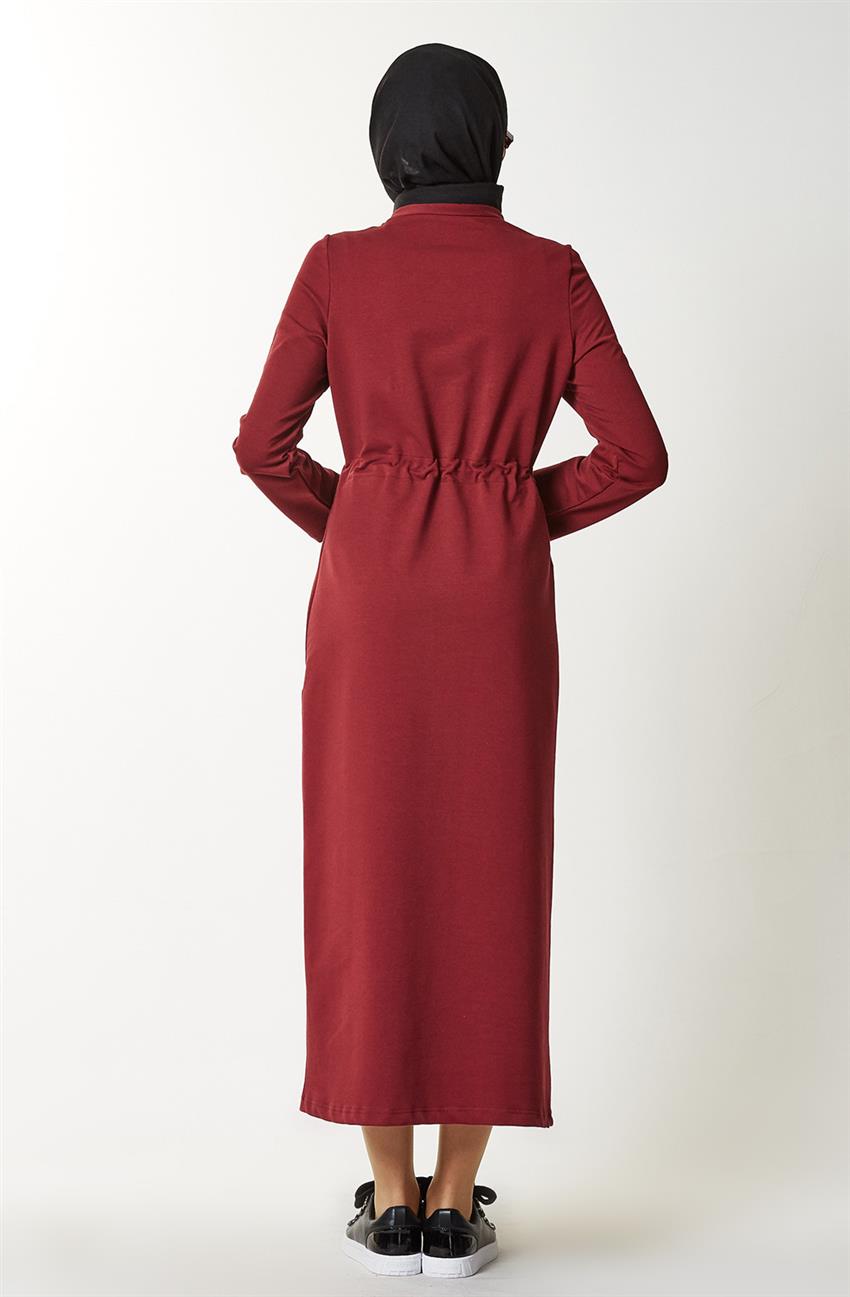 Dress-Claret Red A4078-30