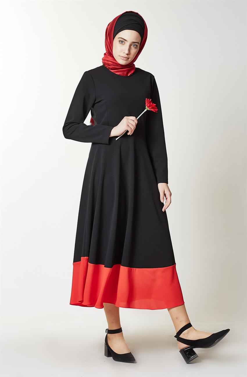 Dress-Red Black 2351-3401