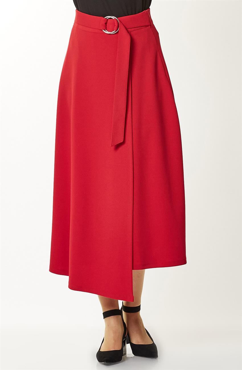 Skirt-Red 18YET161731-34