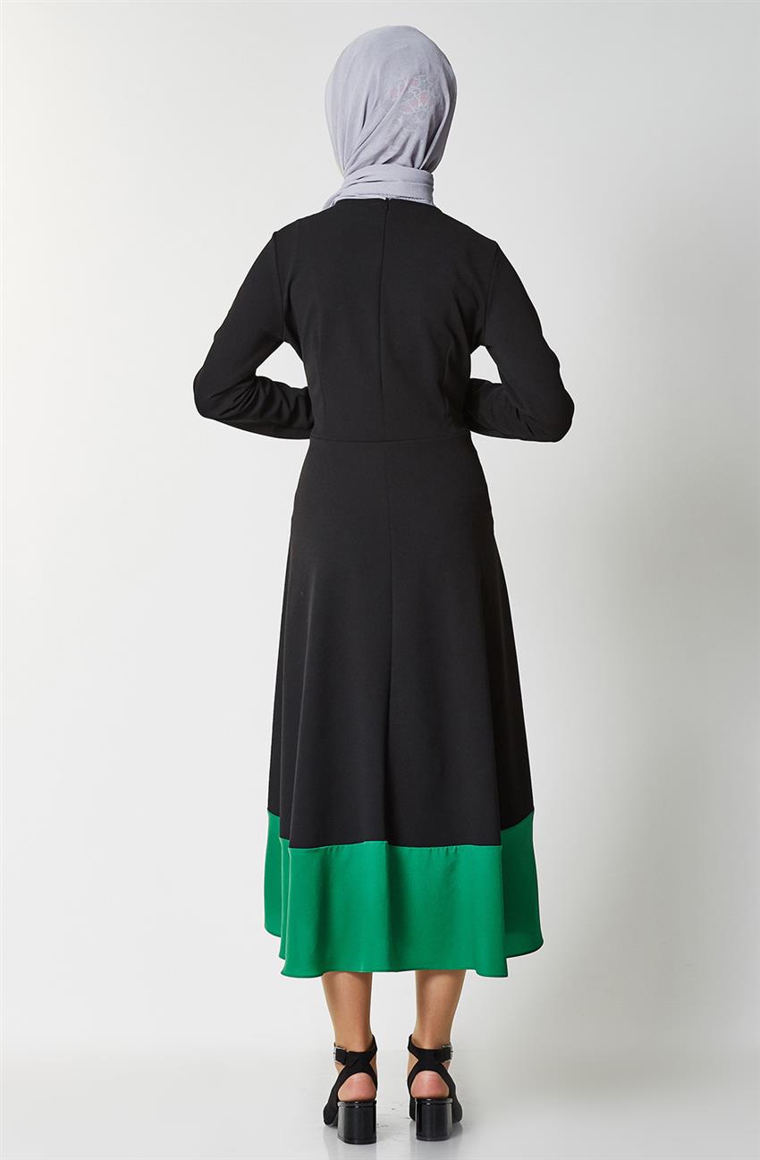 Dress-Black Green 2351-0121