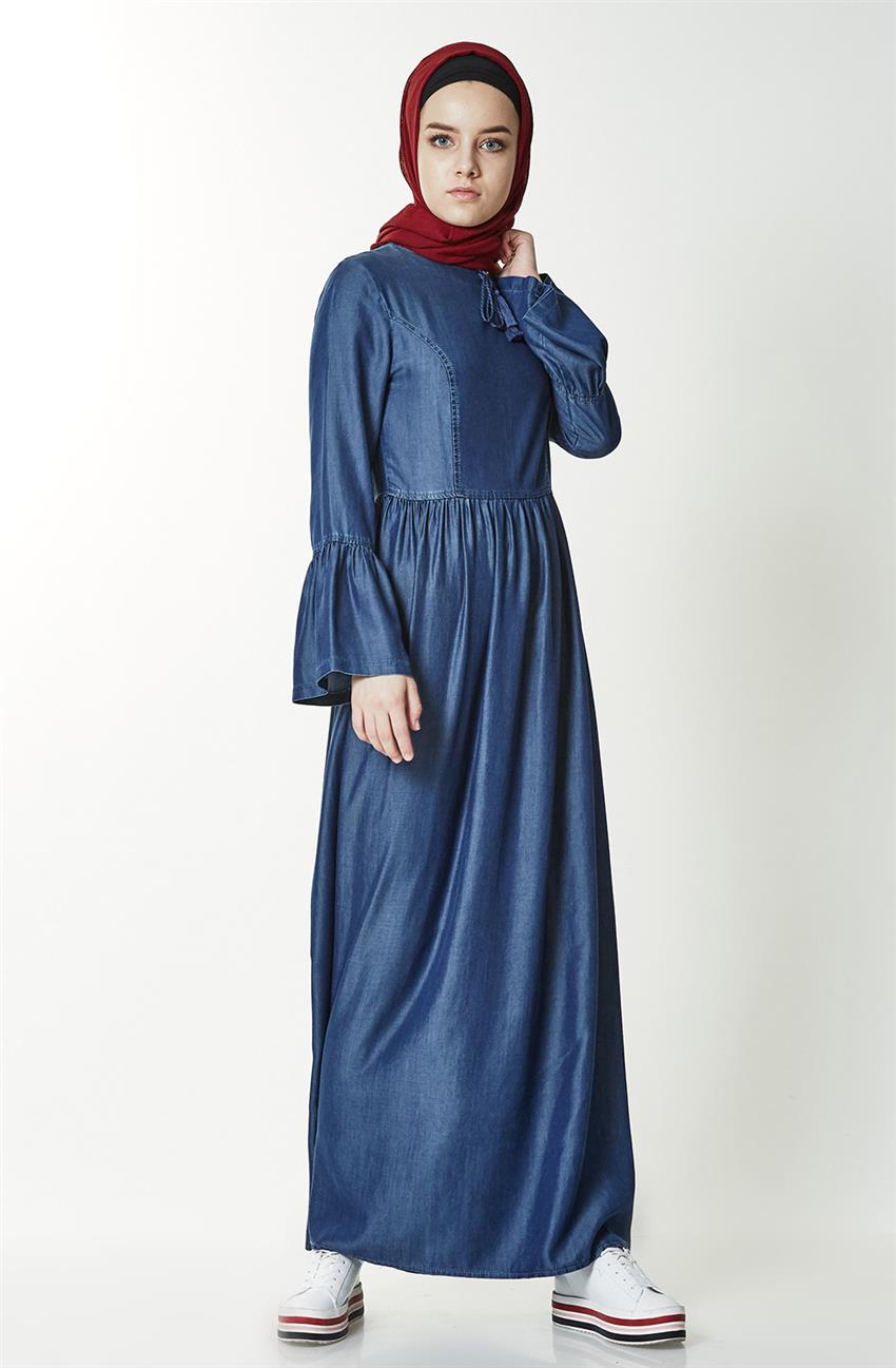 Mavi Elbise 307-70