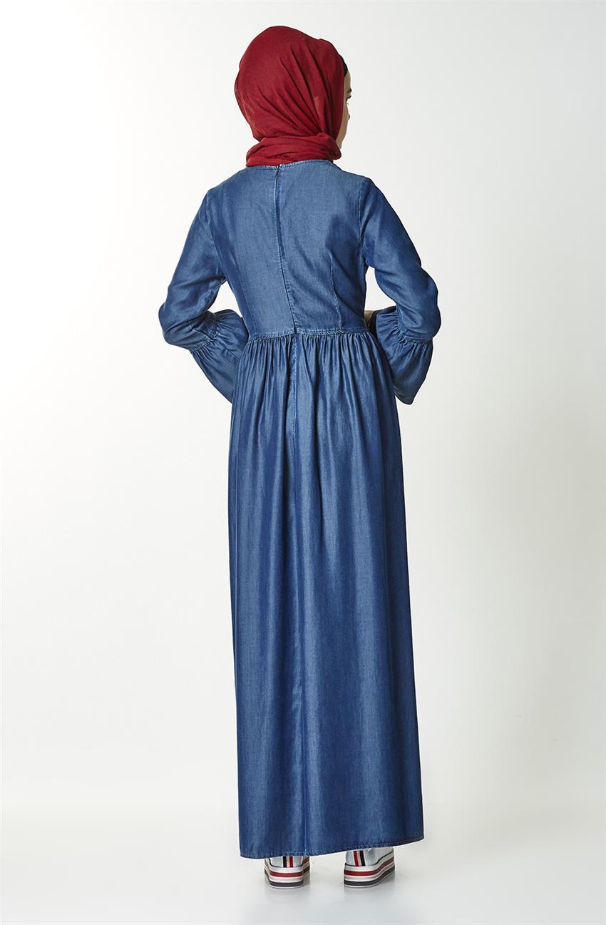 Mavi Elbise 307-70