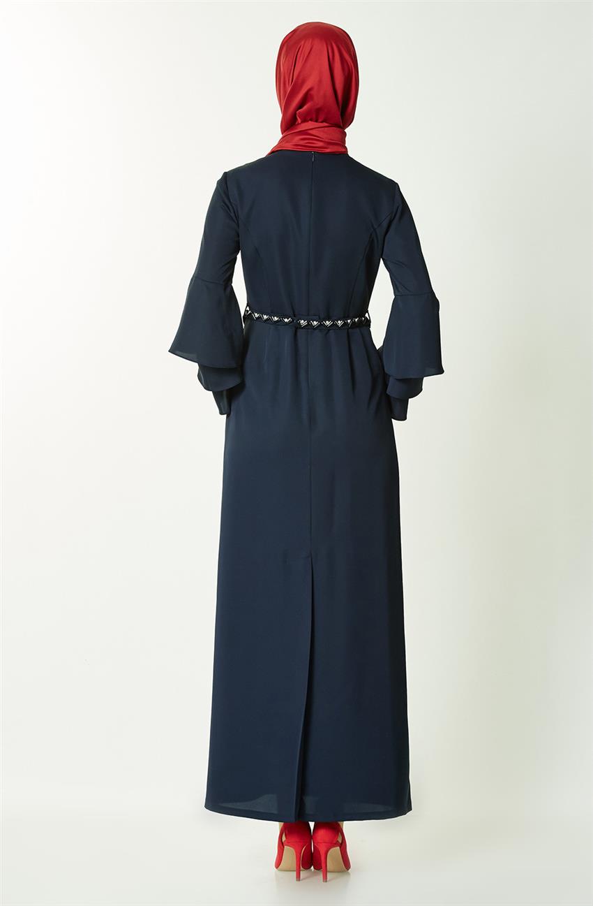 Evening Dress-Navy Blue 7Y9355-17