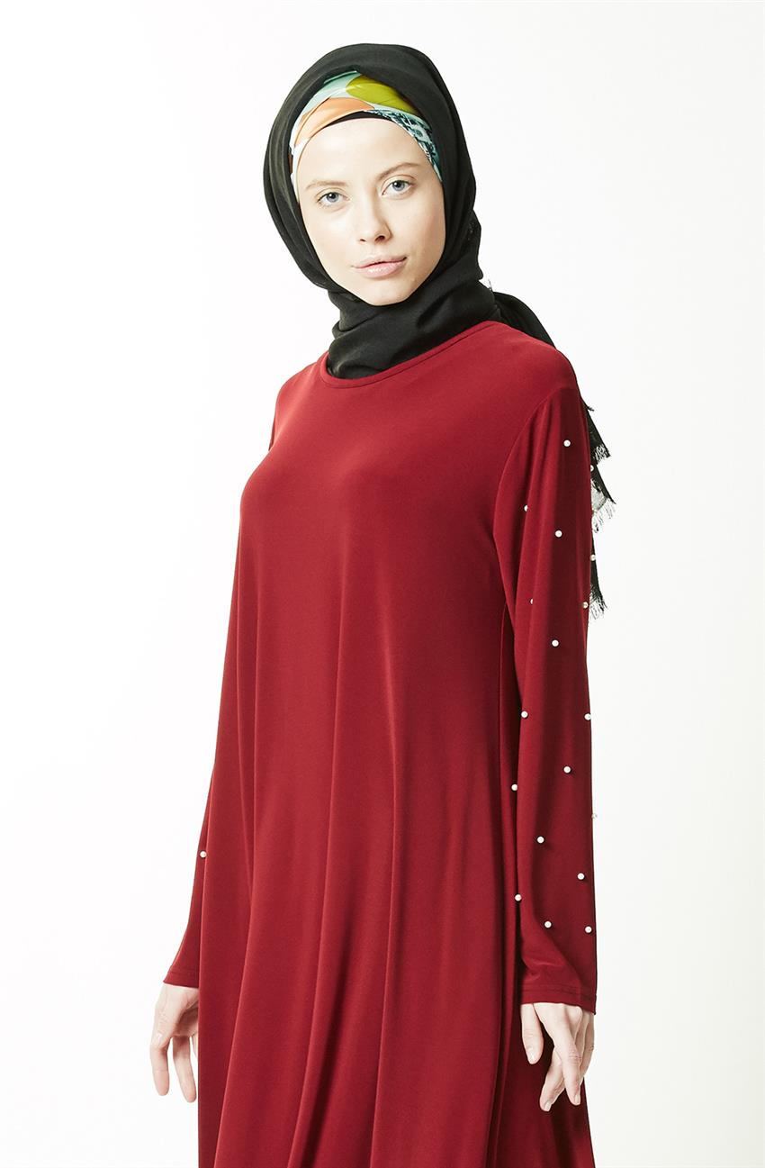 Dress-Claret Red 6015A-67