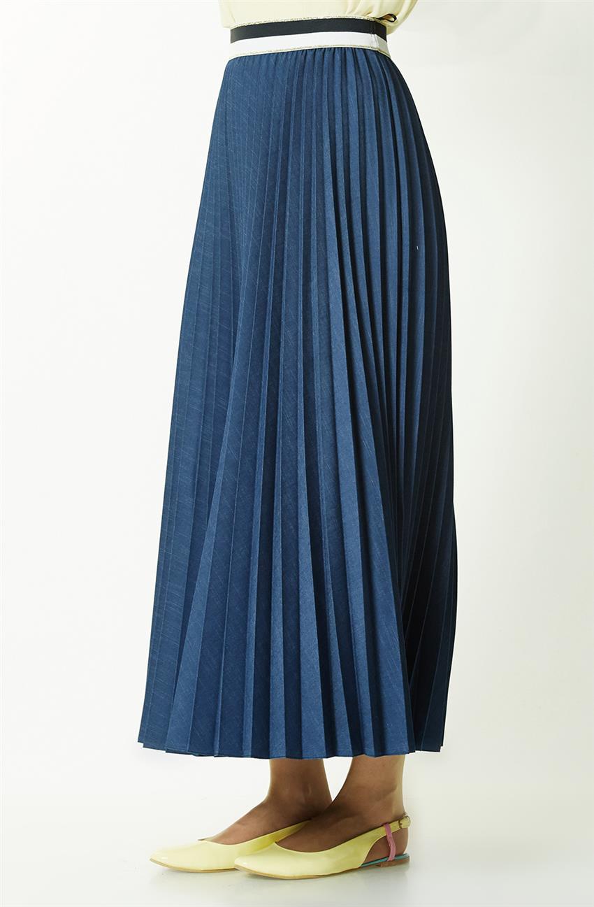 Kyr Skirt-Navy Blue KY-B8-72012-11