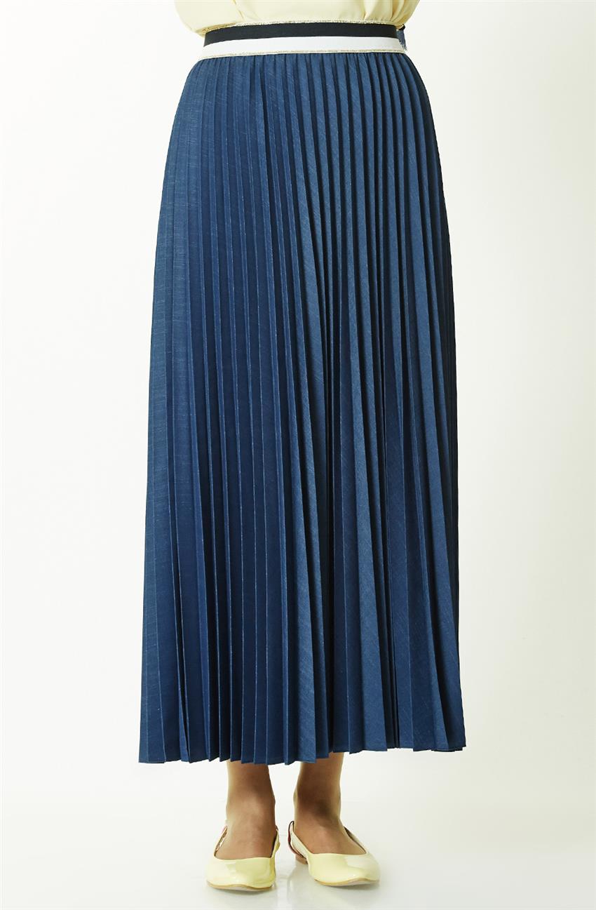 Kyr Skirt-Navy Blue KY-B8-72012-11