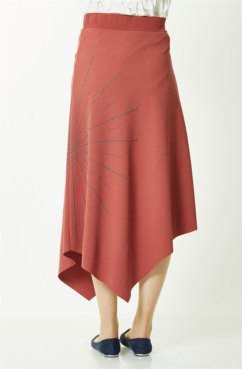 Skirt-Dried Rose 18YET165201-53