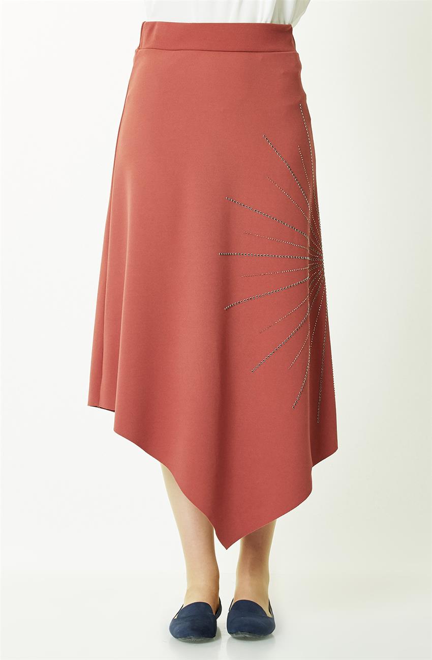 Skirt-Dried Rose 18YET165201-53