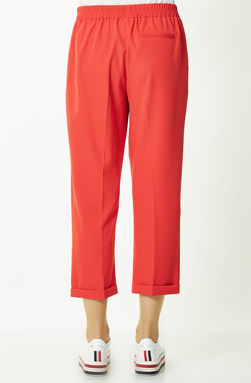 Kırmızı Pantolon MS855-34