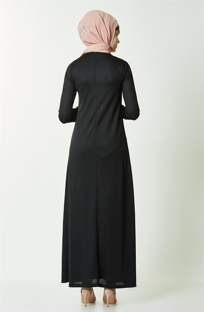 Siyah Elbise 1002-01