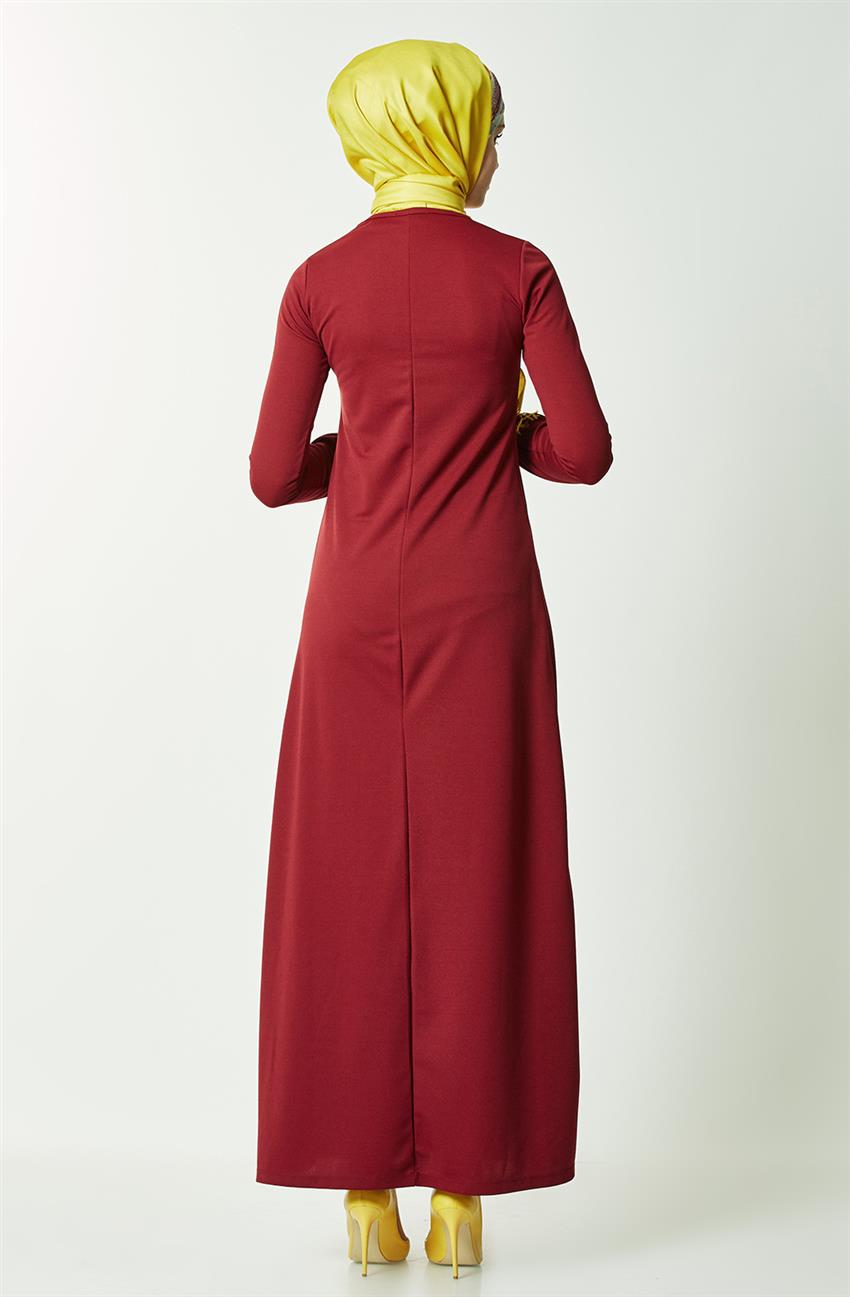 Dress-Claret Red 1002-67