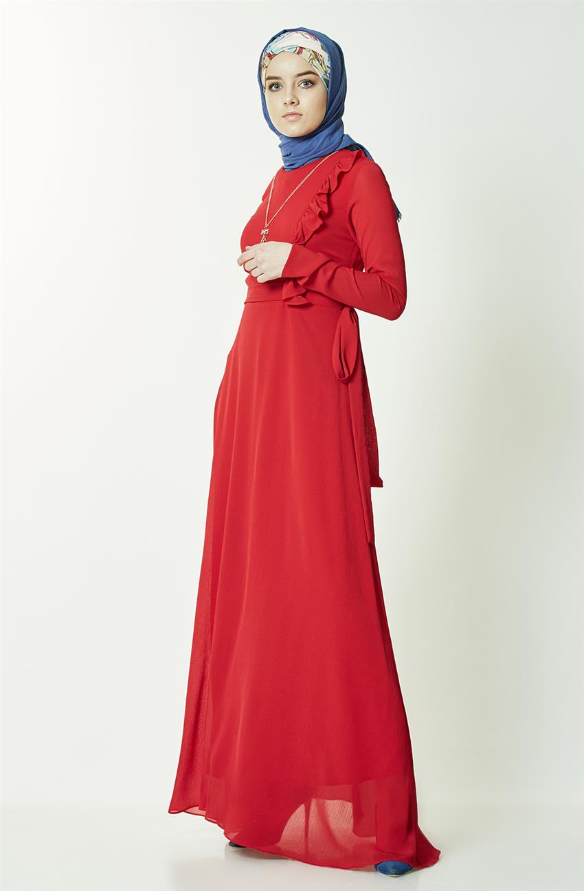 Dress-Red PN2585-34