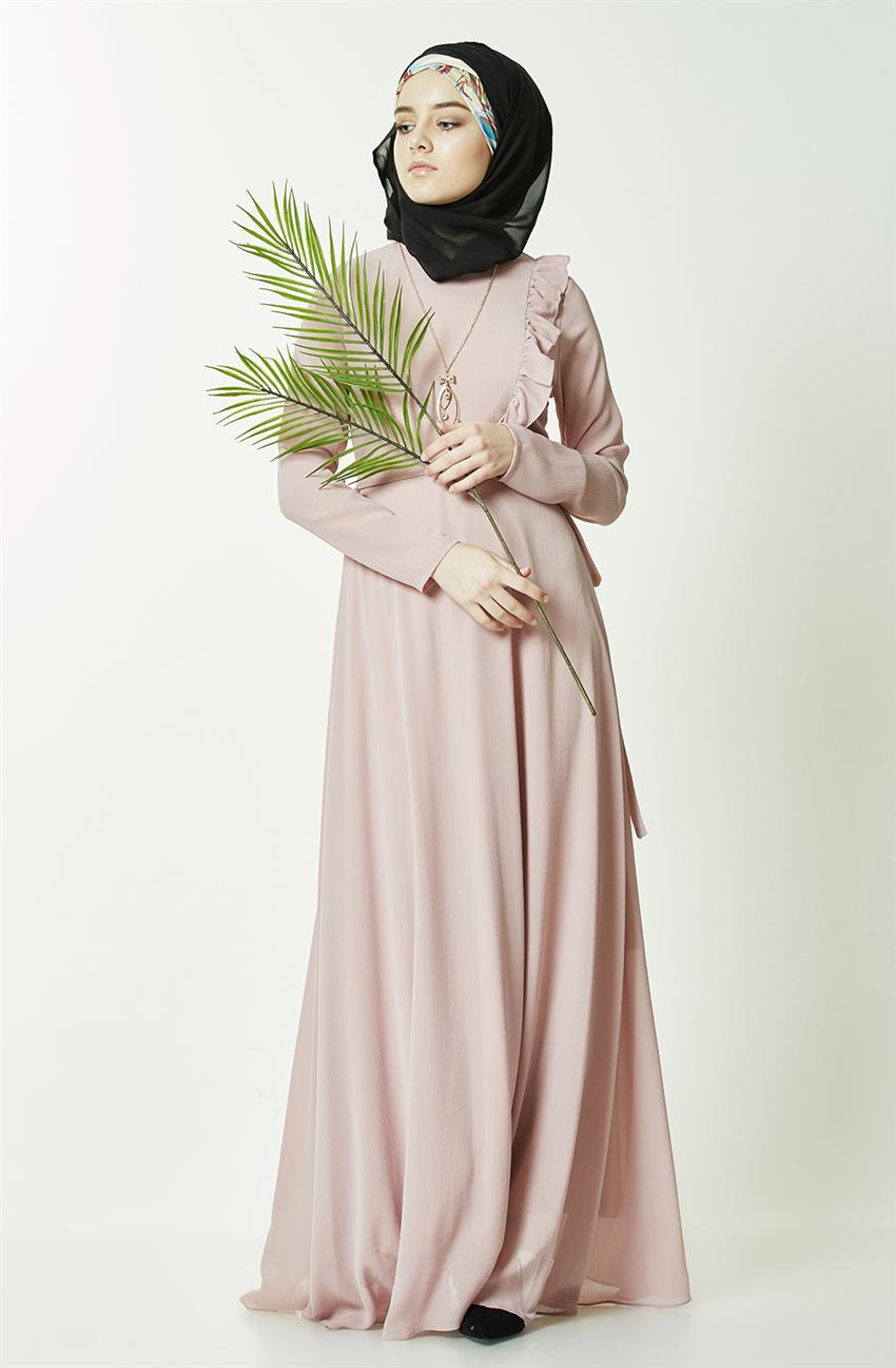 فستان-زهري PN2585-53