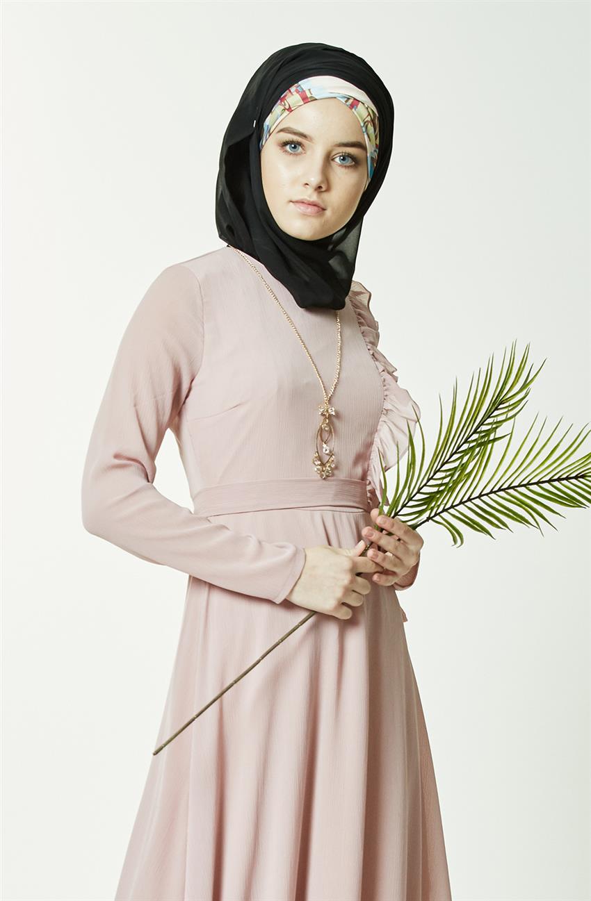 فستان-زهري PN2585-53