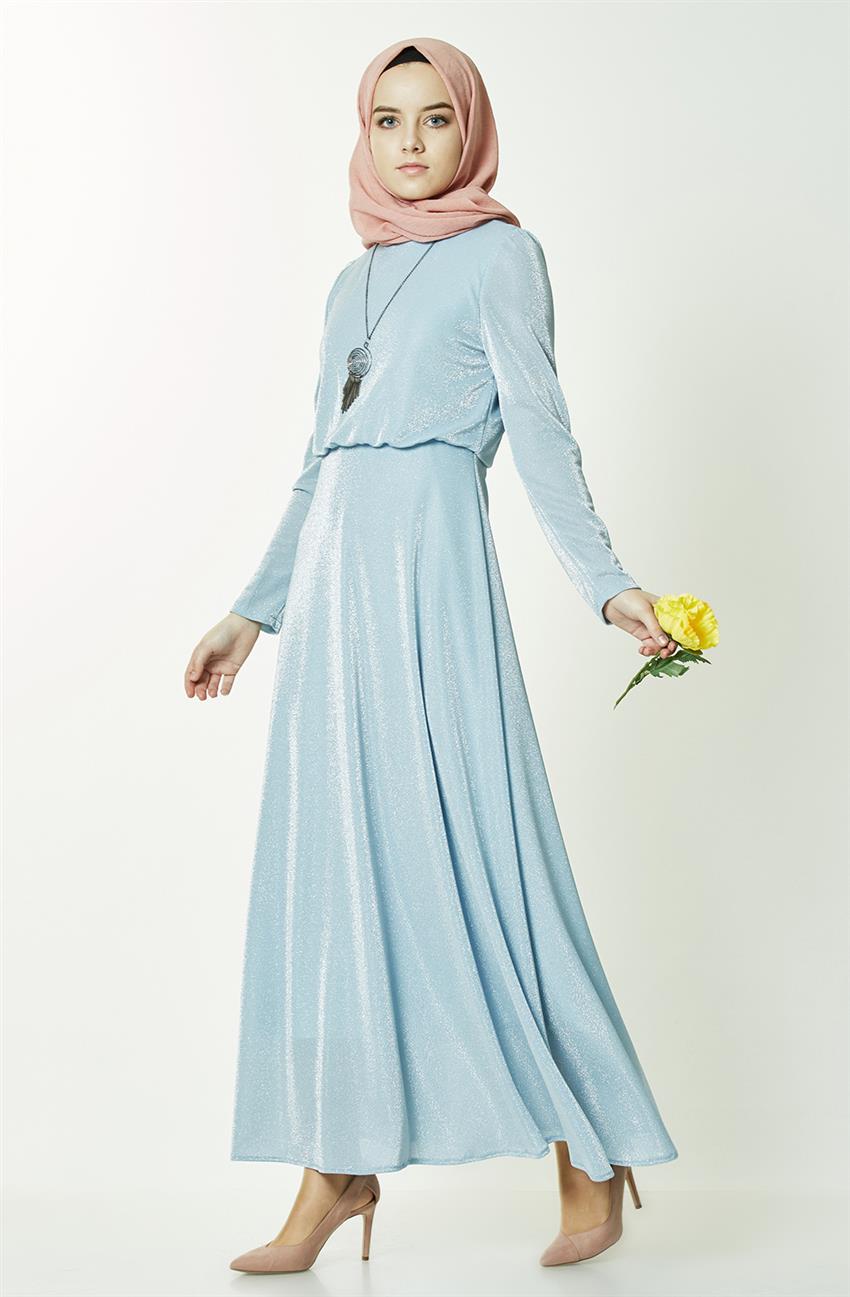 Mavi Elbise 5073-70