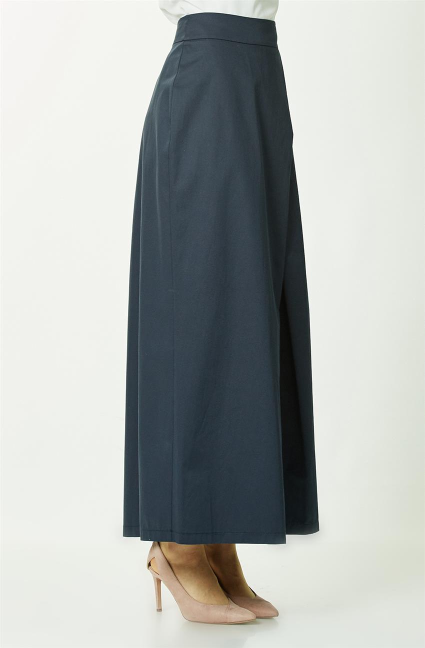 Skirt-Navy Blue 7Y1331-17