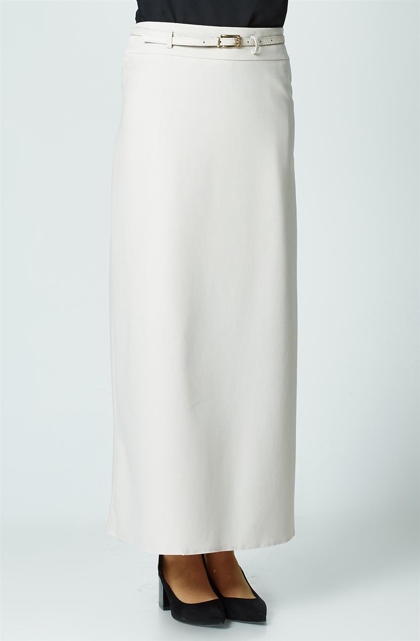 Skirt-Beige MS520-11