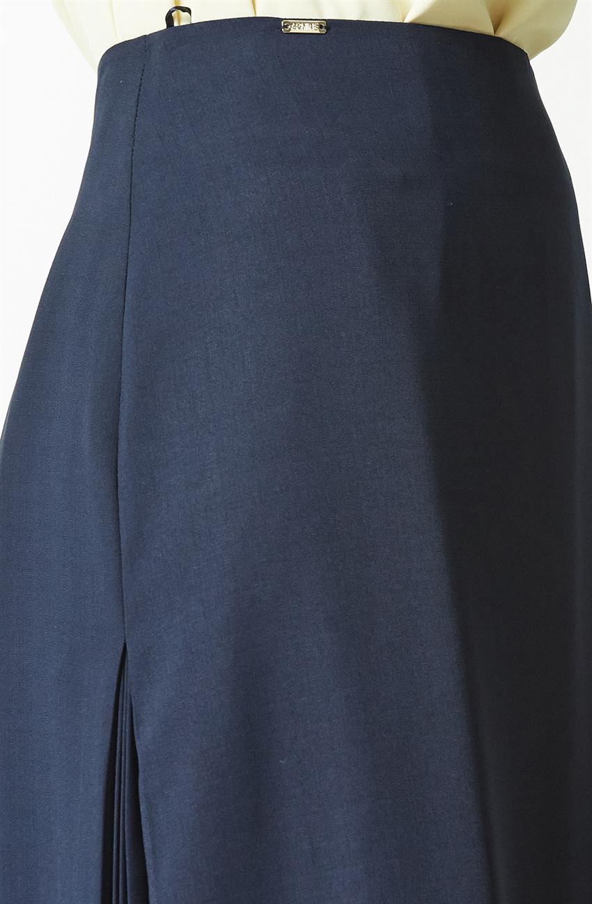 Skirt-Navy Blue 7Y1320-17