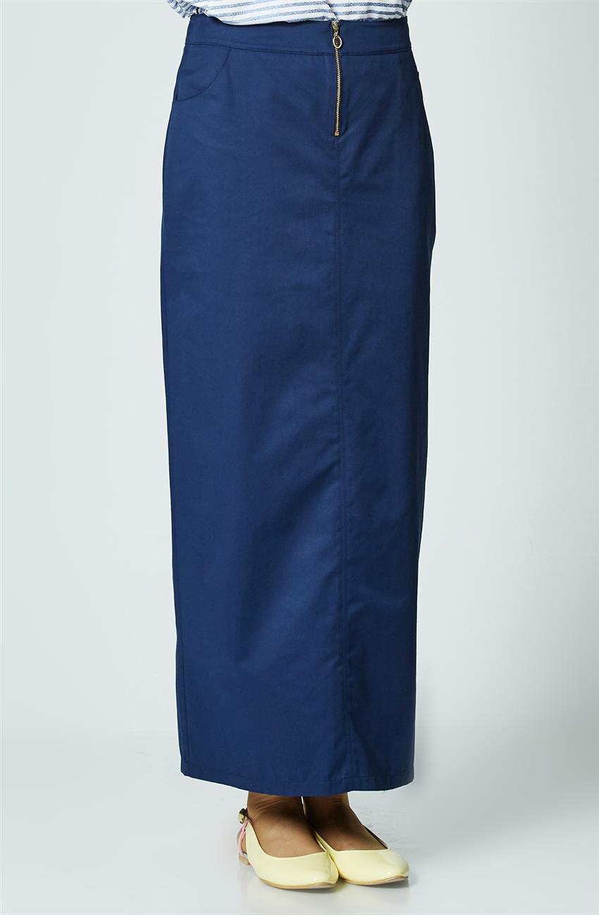 Skirt-Navy Blue 7Y1328-17
