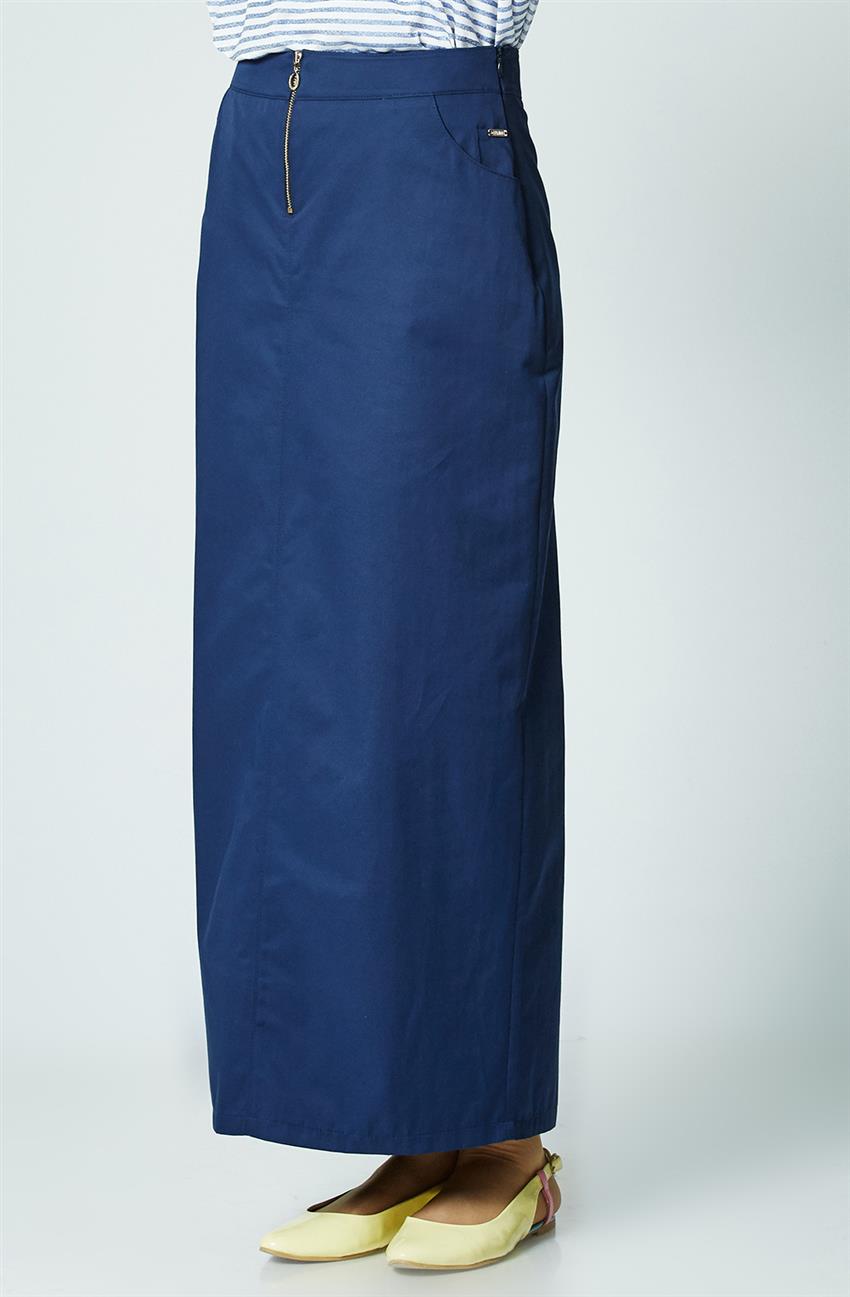 Skirt-Navy Blue 7Y1328-17