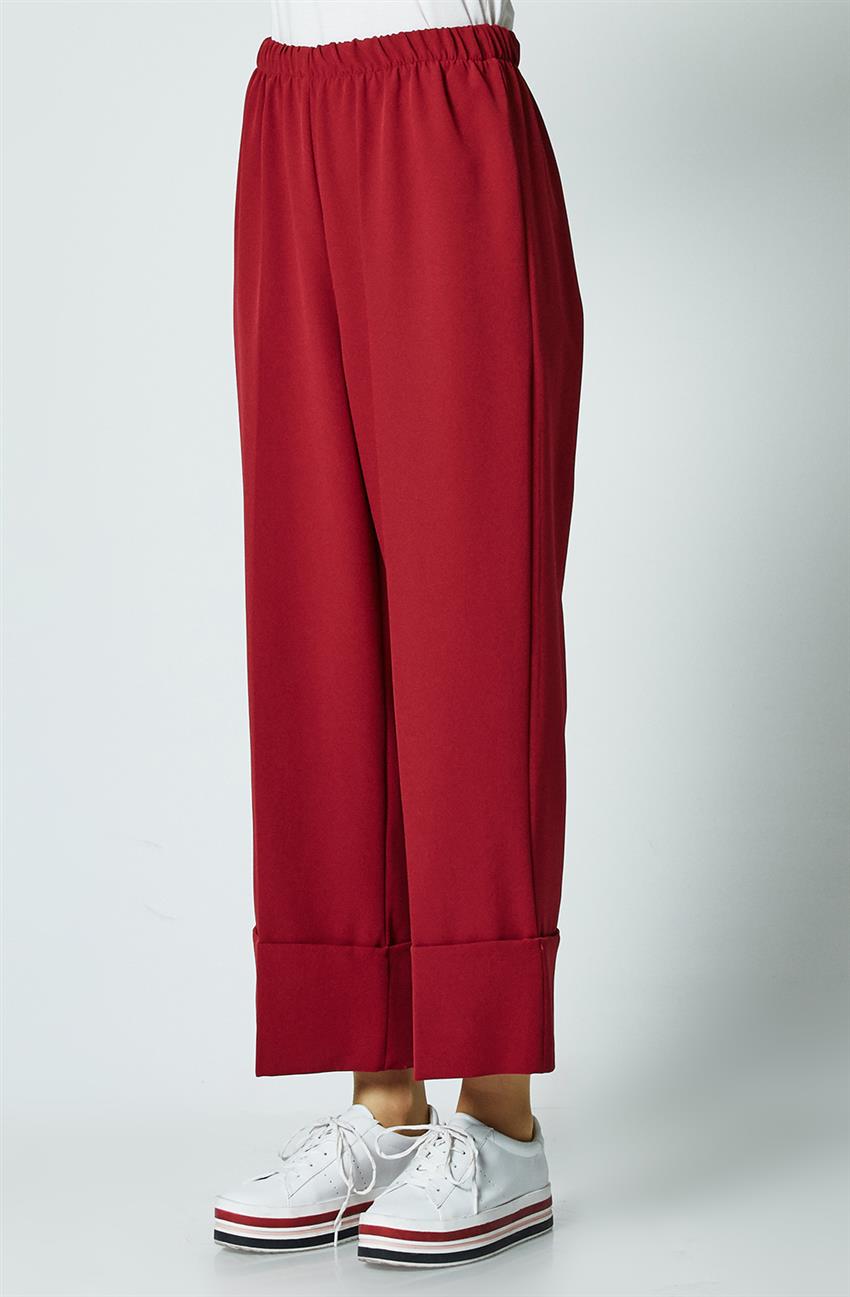 Pants-Red BL1097-34