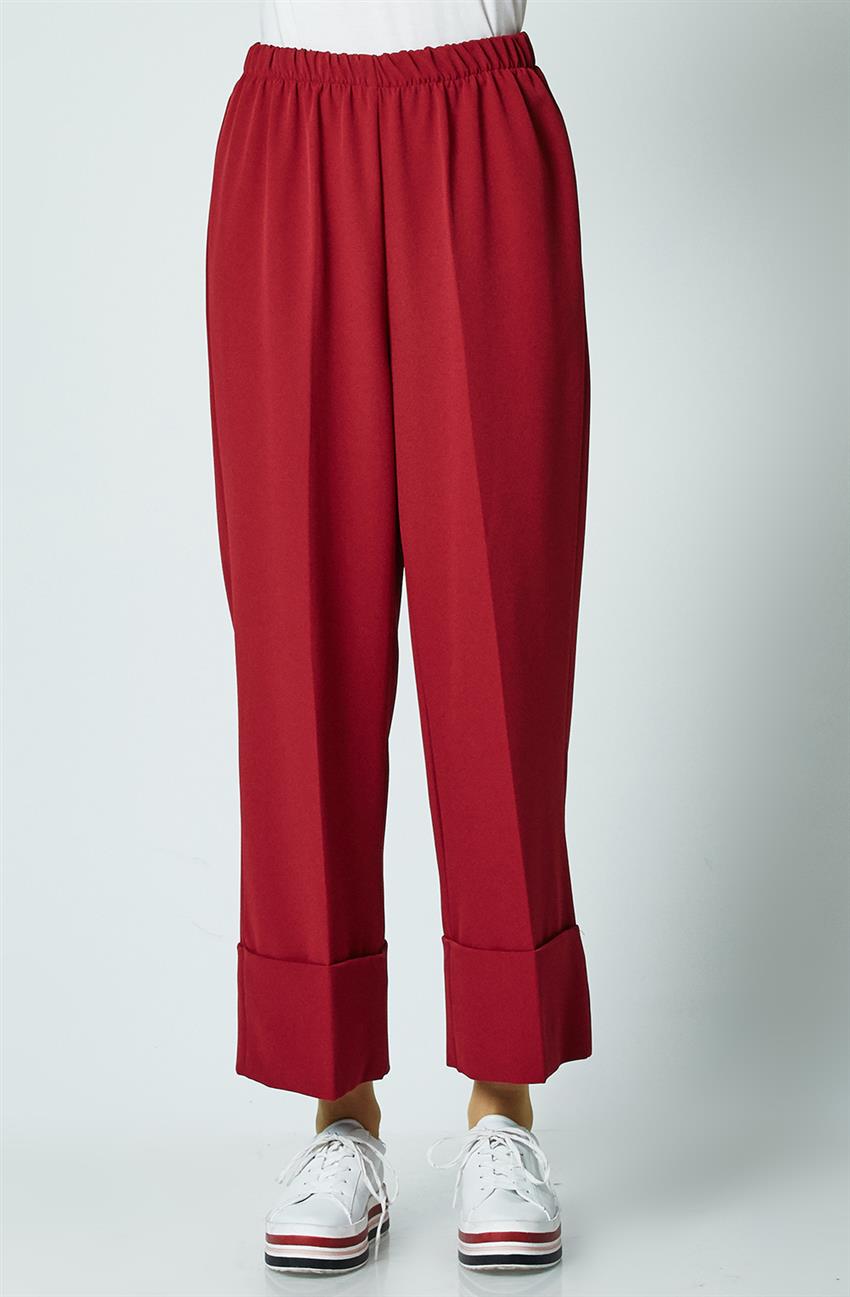 Kırmızı Pantolon BL1097-34