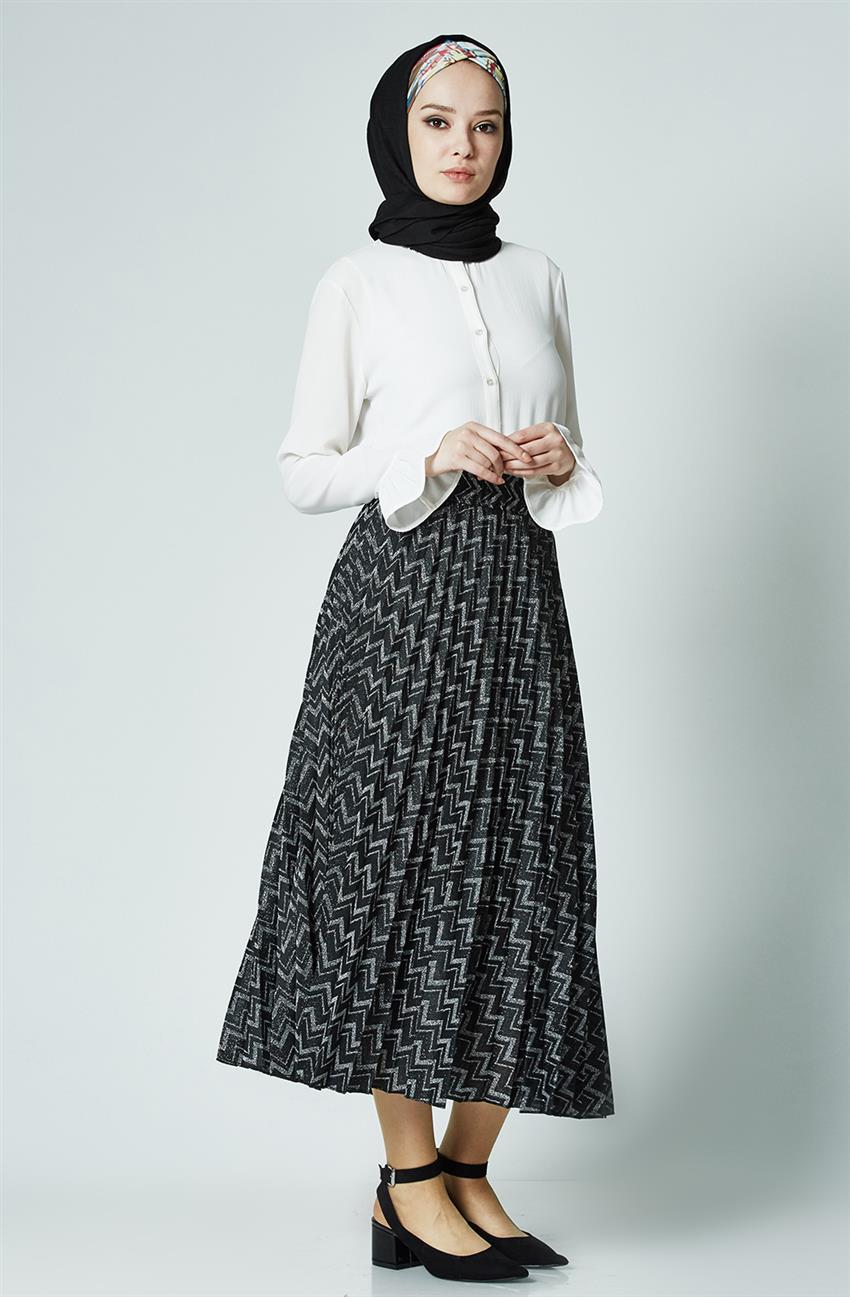Skirt-Black MS880-01