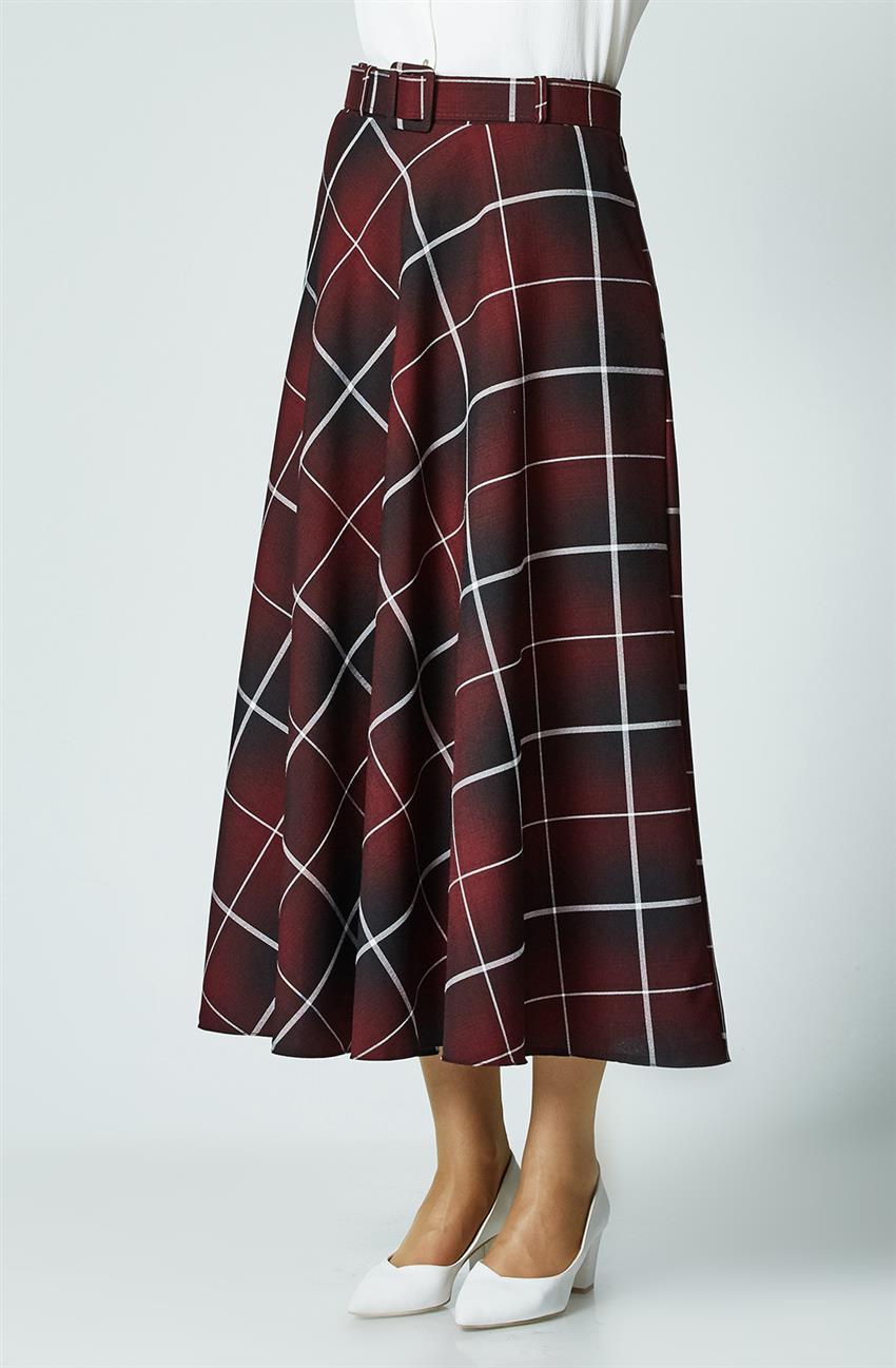 Skirt-Claret Red MS795-67