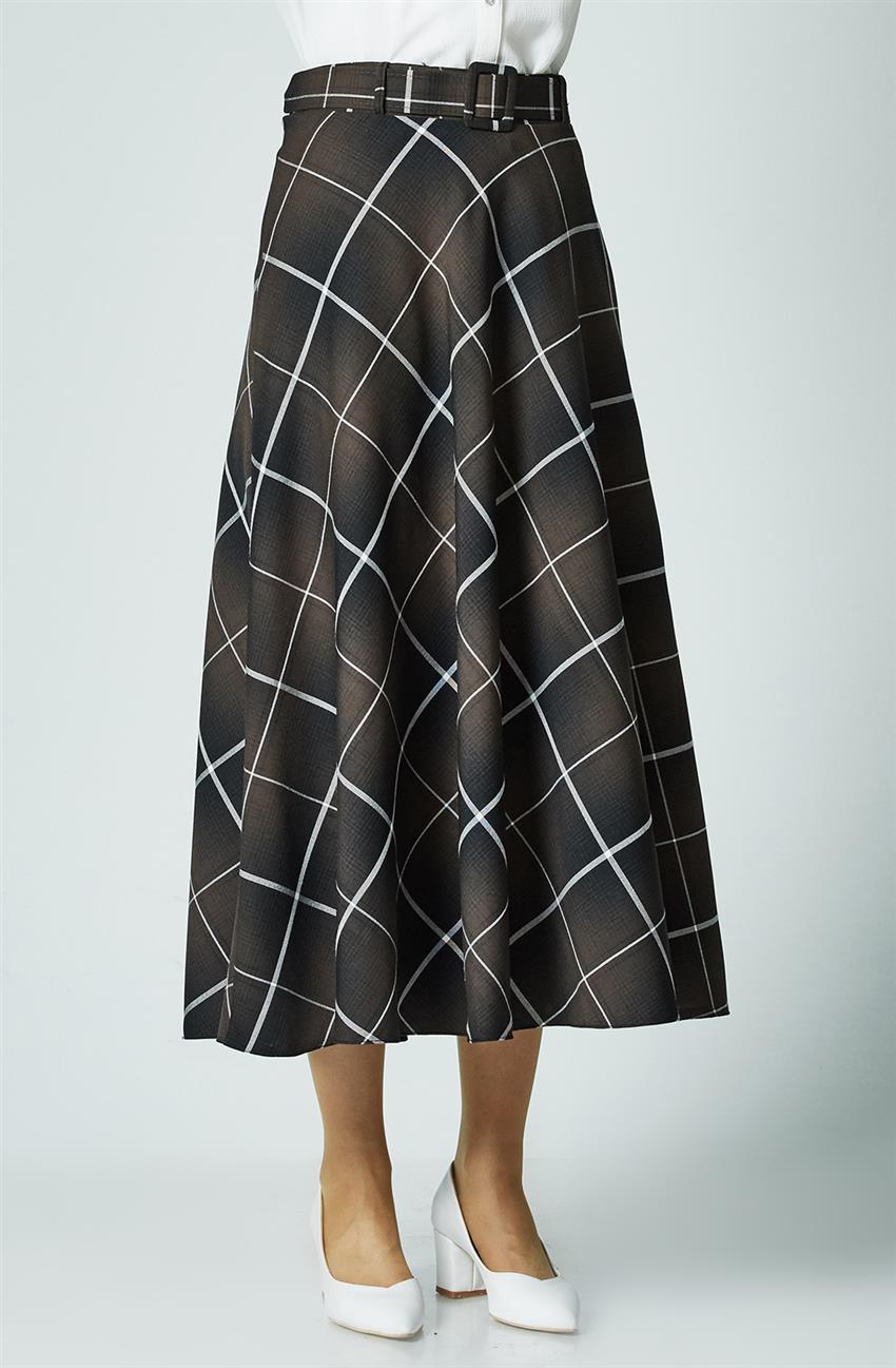 Skirt-Khaki MS795-27
