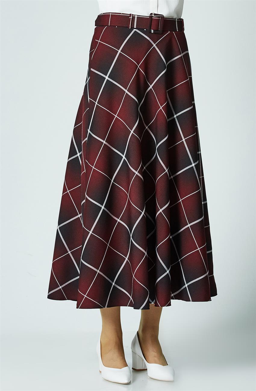 Skirt-Claret Red MS795-67