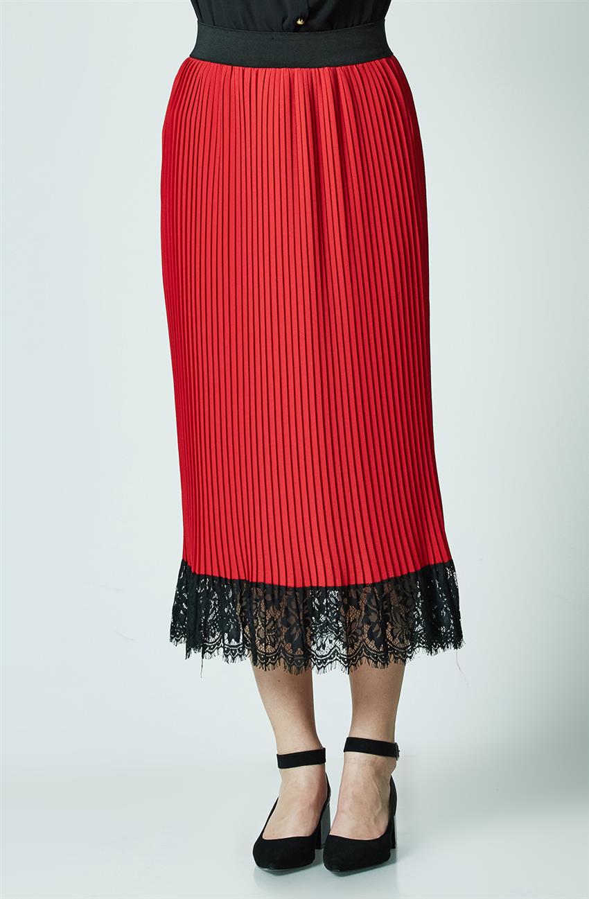 Skirt-Red BL2625-34