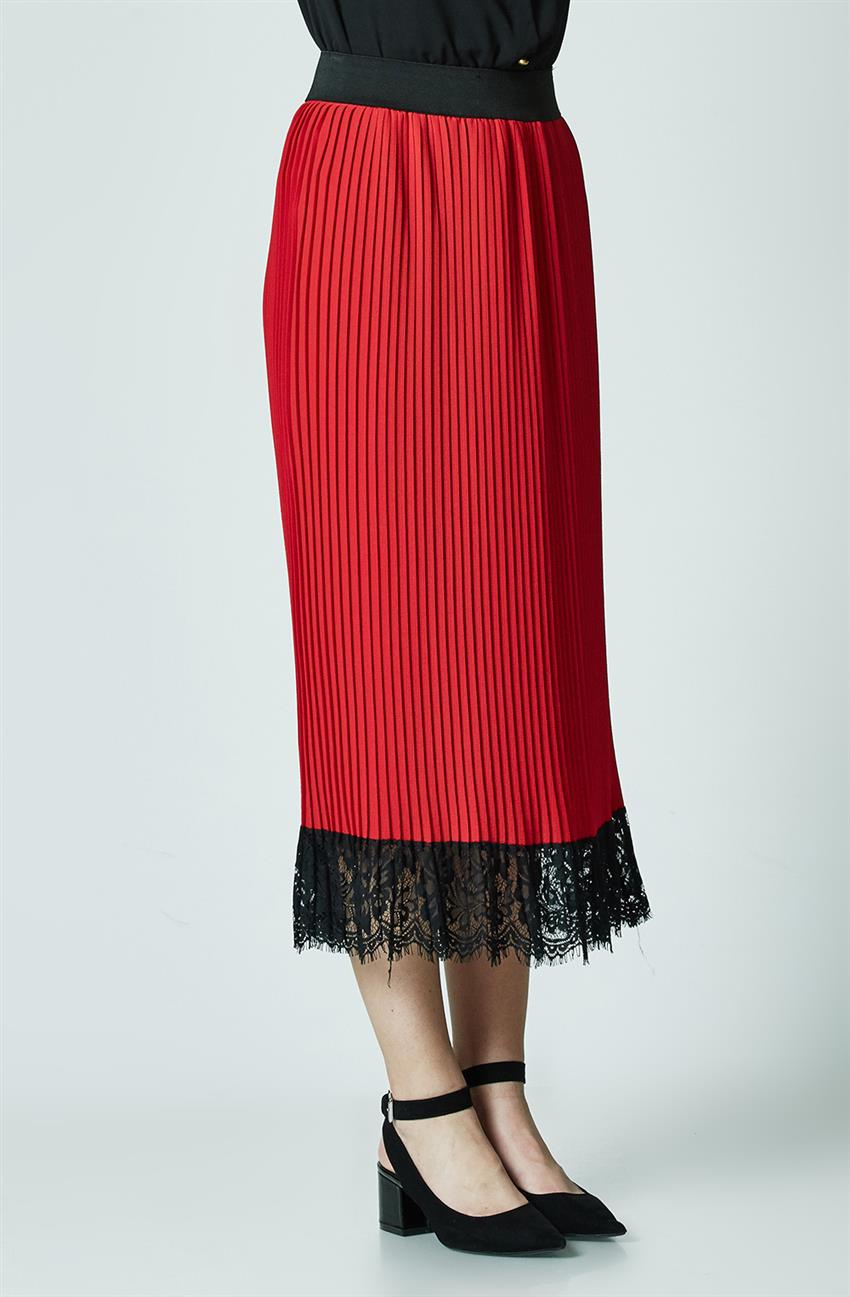 Skirt-Red BL2625-34