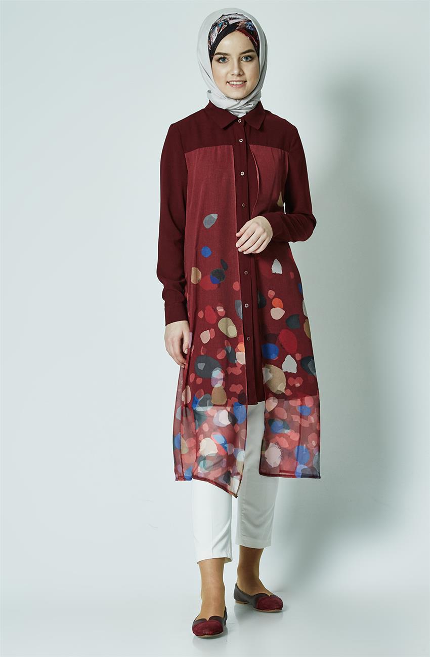 Tunic-Claret Red Z4246-30