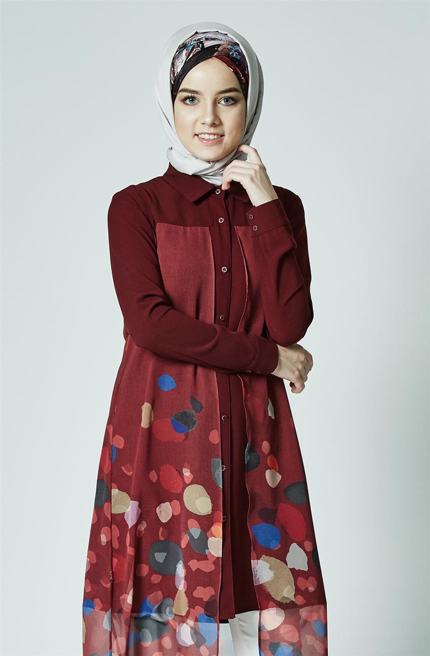 Tunic-Claret Red Z4246-30