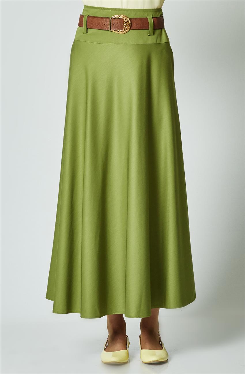 Skirt-Fıstık Greeni 2999-33