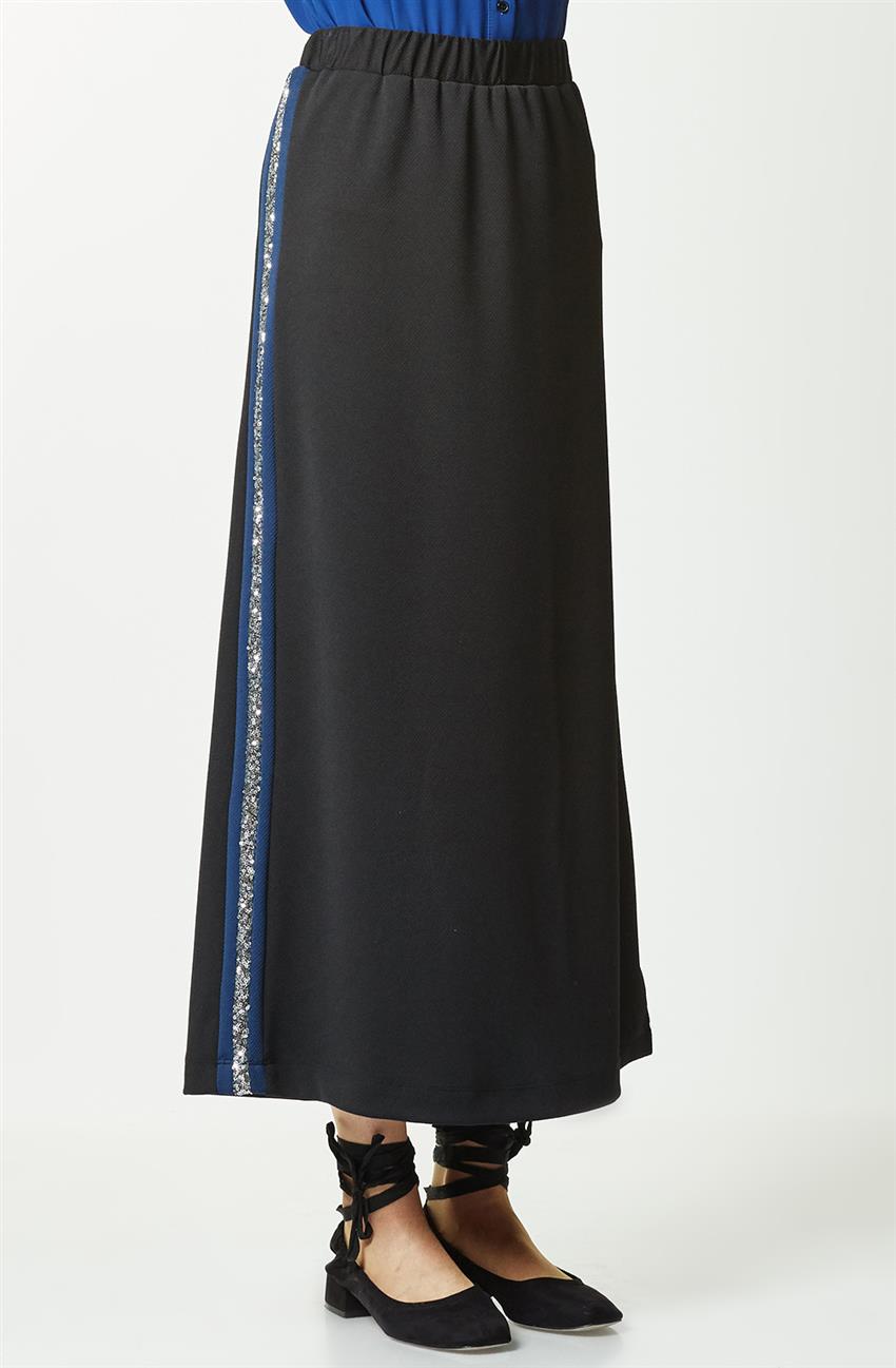 Skirt-Black KA-A7-12032-12