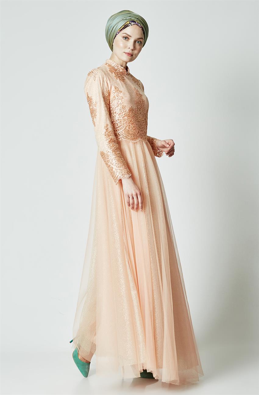 Evening Dress-Rose PN2555-53