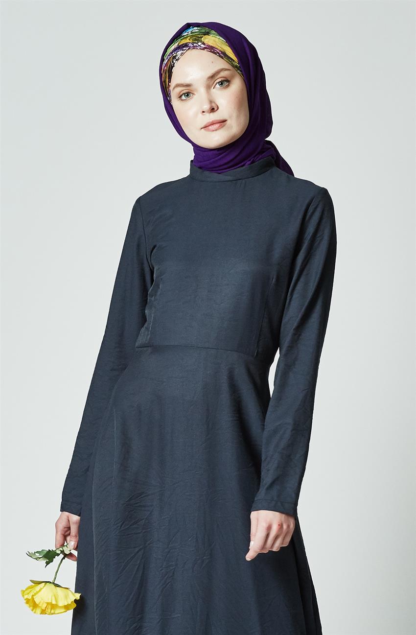 Tuğba فستان-كحلي K5054-08