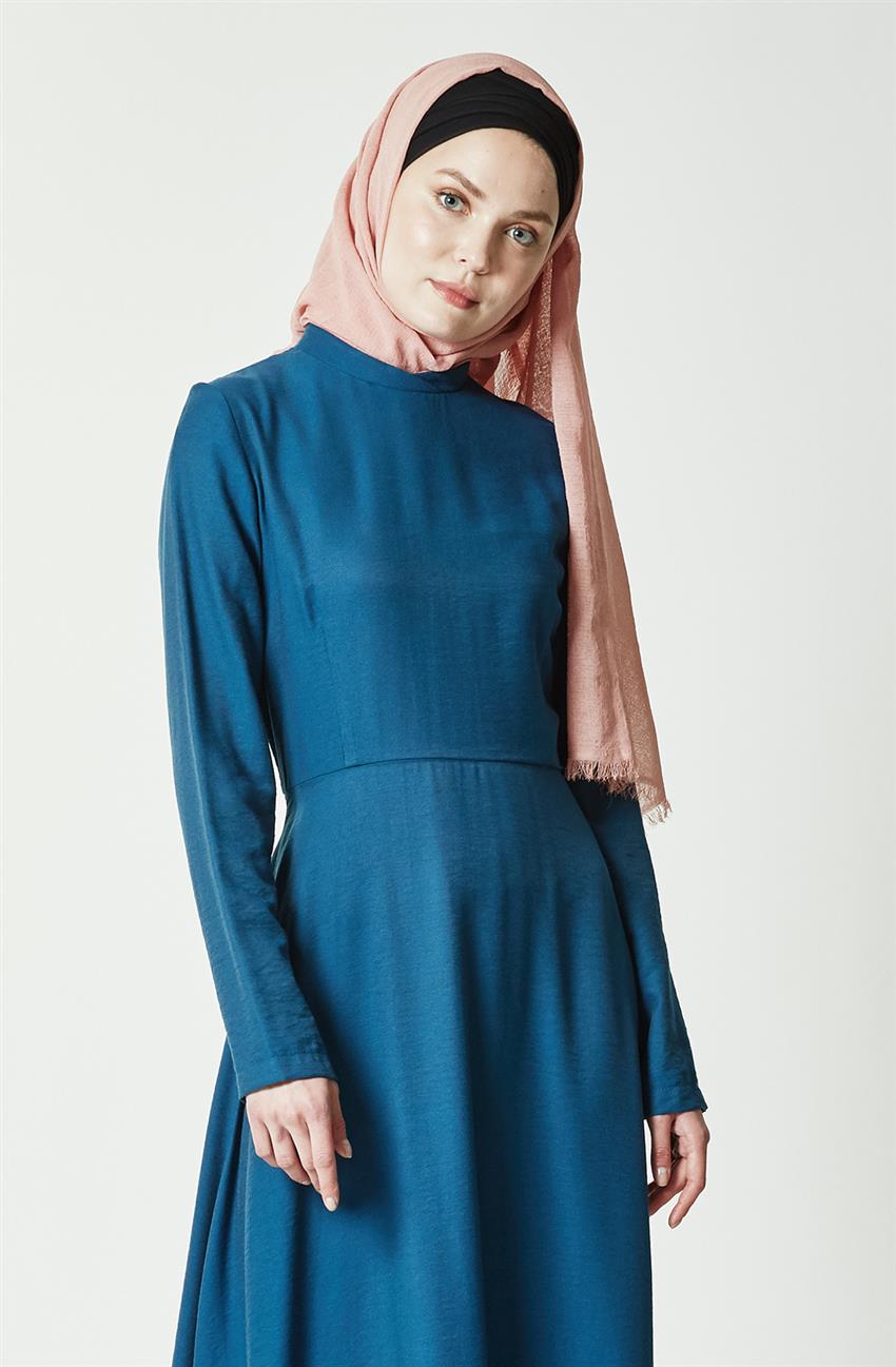 Tuğba فستان-نيلي K5054-07